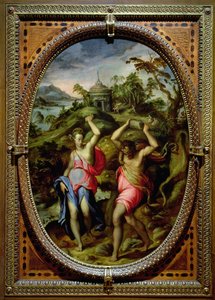 Deucalion et Pyrrha, 1572 - Andrea di Mariotto del Minga